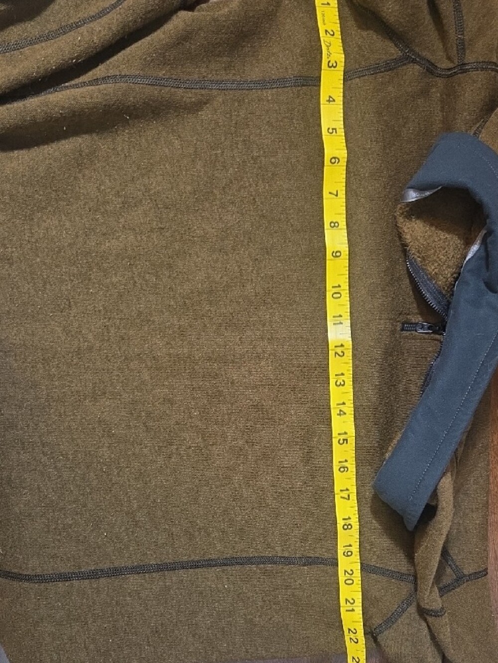 Kuhl Mens Pullover Sweater Brown Collared Long Sleeve Fall Outdoor Size L - Picture 7 of 8